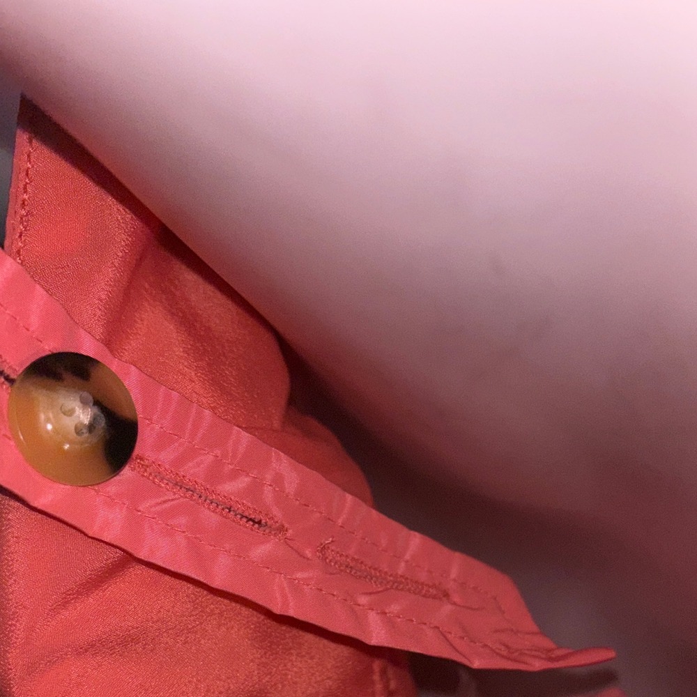 J.Crew Coral Pink Taffeta Tiered Maxi Dress Square Neck Size 8 Cottagecore NWT - Picture 8 of 8